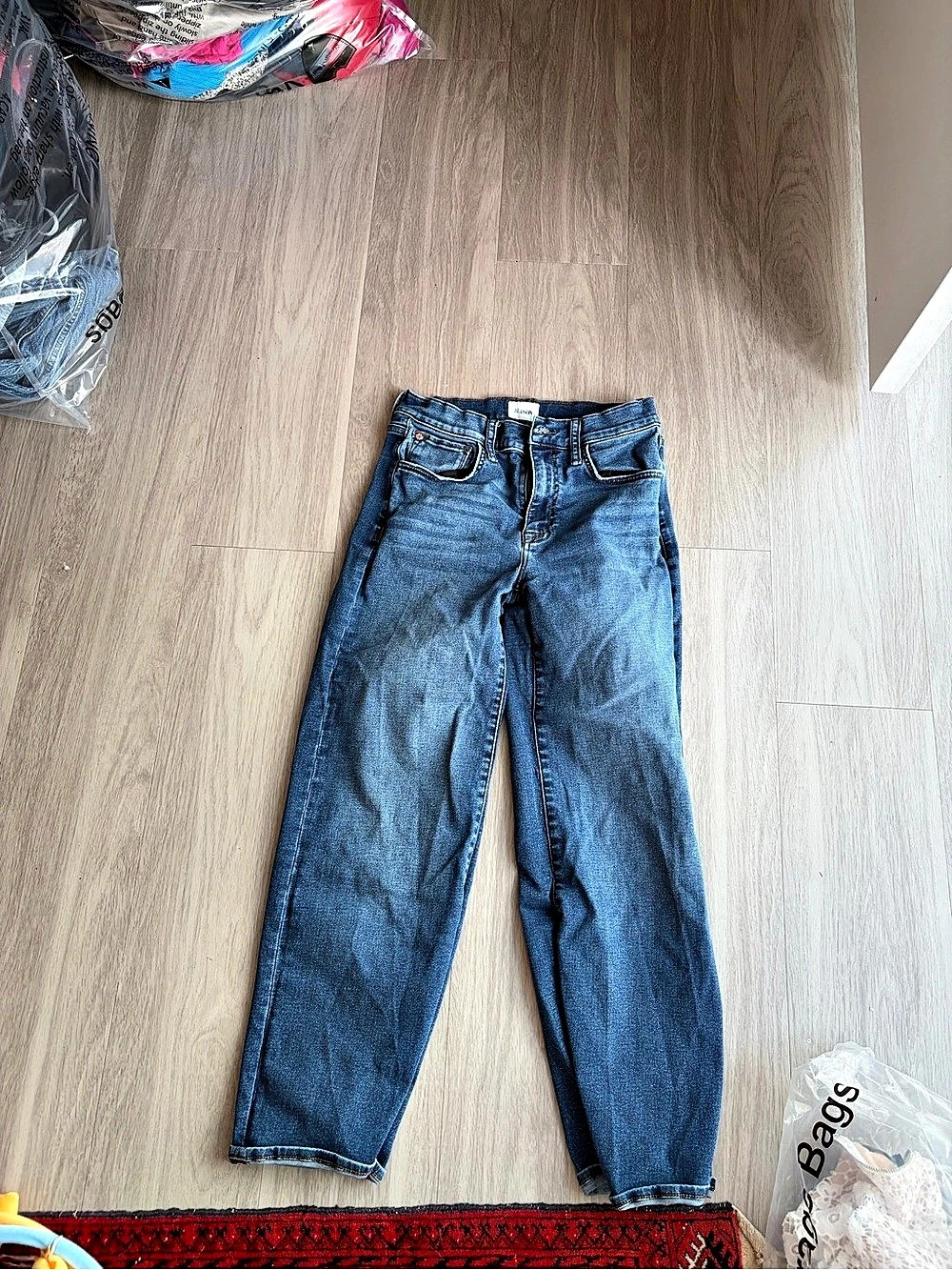 Hudson Rosalie Skinny Jeans Blue Waist 27